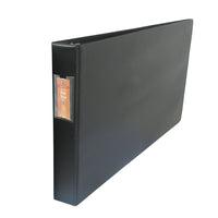 Wilson Jones Heavy Duty Large Format 1.5" D-Ring Binder - Black-1.5" large format heavy duty D-ring binder