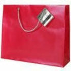 JAM Paper Opaque Shopping Bags - Large - 13" x 10.5" x 4" - Red - 100 Pack-Size: 13" x 10 1/2" x 4"