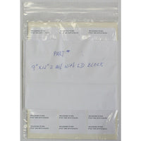KL Rubber 13" x 18", 4-MIL Reclosable Polyethylene Bag with Hang Hole, 500 Pack-MIL Thickness: 4-Mil