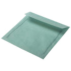 JAM Paper 6.5 x 6.5 Square Envelopes, Ocean Blue Translucent Vellum, 100 Pack (1592117g)-Closure: Gum