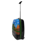 Bioworld Minecraft 16" Kids Molded Hardside Carry-on Luggage-Retractable handle