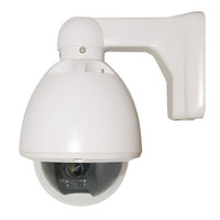 SeqCam SEQ7601 Mini Speed Dome Security Camera, 10" x 11" x 8", Ivory-Advanced image sensor produces high resolution video at 700 TV Lines of resolution
