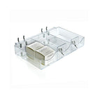 Azar Displays Three Compartment Cosmetic Tray, 2 Pack (225504)-Dimensions: 9.13"W x 5.81"D x 1.5"H