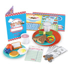 Learning Resources Serve It Up! Play Restaurant - Multicolor-Includes play food versions of breakfast and dinner favorites including a pancake, fried egg, and t-bone steak