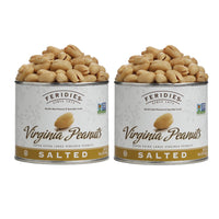 Feridies Virginia Ready Salted Virginia Peanuts - 2 Pack-Feridies Virginia Peanuts are cooked in pure peanut oil and lightly salted to maintain the peanuts’ distinctive flavor and healthy qualities.