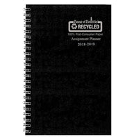 House Of Doolittle Academic Weekly Assignment Book, Black, 4/Pack (HOD274RTG02)-Assignment book