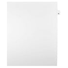 Mark Maker Legal Exhibit Index Tab White Single Tabs, 1/25th Cut, Letter Size, No Holes, Number 79, 25 Pack-White Single Tabs, 1/25th Cut