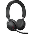 Jabra Evolve2 65, Link 380c, Stereo MS Headset - Black-Wearing Style: Over-the-Head, Color: Black
