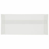 JAM Paper #10 Business Translucent Vellum Envelopes - 4.125" x 9.5" - Clear - 50 Pack-Colour: Clear Translucent Envelopes