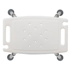 Flash Furniture HERCULES Series Adjustable Bath & Shower Chair with Non-slip Feet - White-Height Adjustable Corrosion Proof Aluminum Frame