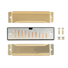 Kikkerland Make Your Own Harmonica-Packaging: 5" x 2.5" x 1.4"