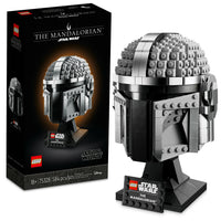 LEGO Star Wars The Mandalorian Helmet Building Kit - 584 Pieces-Channel your creativity - Build a detailed LEGO Star Wars recreation of The Mandalorian's helmet (75328) and pay tribute to a legendary bounty hunter