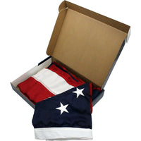 Drapeau extérieur américain Flagzone Durawavez, 4' x 6'-Affichez votre patriotisme avec ce drapeau d'extérieur durable