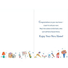 Rosedale 5-1/2" x 8" Masculine New Home Greeting Cards And Envelopes, 12 Pack (17412)-Card shop quality greeting cards
