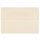 JAM Paper 4bar A1 Envelopes, 3.63 x 5 1/8, Parchment Natural Recycled, 1000 Pack (900795107B)-Natural