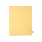 Mark Maker Legal Exhibit Index Tab Buff Single Tabs, 1/26h Cut, Letter Size, No Holes, Letter Y, 25 Pack-Buff Single Tabs, 1/26th Cut