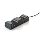 Verbatim Dual Charging Stand for Xbox Wireless Controller-Colour: Black, Material: Plastic