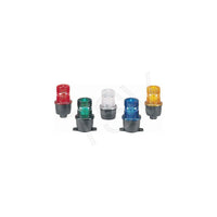 Federal Signal Streamline Low Profile Strobe Light, Amber (LP3P-120A)-Colour: Amber