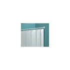 ASI Shower Curtain Vinyl, White, 72"x 72"-White vinyl shower curtain, 72" x 72"