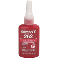 Loctite Threadlocker 262, Red, High, 50 Ml, Bottle - 2 Pack-Colour: Red