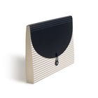 U Brands 13 Pocket Fashion Expandable File - Casual Chic Navy Stripes (3308F04-24)-# of Tabs: 12