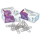 Charles Leonard #1 Gem Paper Clips, 100 Pack, 10000 Pack (CHL201E)-Size: #1