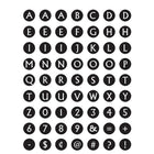 Teacher Created Resources Tropical Punch Pineapples Stickers, 1440 Pack (TCR2158)-Black & White
