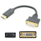 AddOn DisplayPort to DVI Adapter Converter Cable, Male to Female, 5 Pack (DISPLAYPORT2DVI-5PK)-Adapter Cable