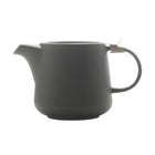 Maxwell & Williams Tint Charcoal Teapot - 600 mL-Teapot is made of porcelain with a stainless steel lid, and stainless steel infuser 
