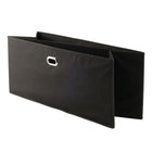 Winsome Torino Folding Fabric Baskets, Black, 3 Pack (22323)-Made from black fabric