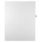 Mark Maker Legal Tabs - Letter Size - White - 1/15th cut - 25 tabs per package - 5 packages Pack - Number 96-White Single Tabs