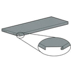 Slotted Angle Shelving, Shelves, Wt. lbs., 9.2, RG990, 3 Pack-Dimensions W" x D" - 12 x 48