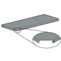 Slotted Angle Shelving, Shelves, Wt. lbs., 9.2, RG990, 3 Pack-Dimensions W" x D" - 12 x 48