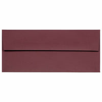 JAM Paper #10 Business Envelopes - 4.125" x 9.5" - Burgundy - 50 Pack-Colour: Burgundy
