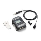 Zoom F1LP - F1 Field Recorder Package with Lavalier Mic-Compatible with Zoom microphone capsules