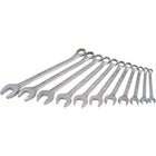 Gray Tools 11 Piece 12 Point SAE, Mirror Chrome, Combination Wrench Set, 3/8"-1"-Contains Sizes: 3/8", 7/16", 1/2", 9/16", 5/8", 11/16", 3/4", 13/16", 7/8", 15/16", 1".