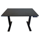 Uncaged Ergonomics 48" RISE-UP Electric Height Adjustable Desk - Black Bamboo-Sit/stand desk
