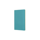 Moleskine Classic Ruled Soft Cover Notebook, Blue Reef, 5" x 8.25"-Acid Free Paper