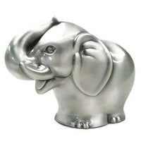 Elegance Elephant Money Bank, Pewter-Plated (80889)-Piggy bank