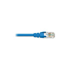 BlueDiamond Cat6A Patch Cable, Solid, Blue, 14ft Blue, (6629)-350Mhz Stranded 4 pair 8 conductor Unshielded Twisted Pair (UTP) cable
