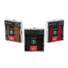 CHAMPS Leather RFID Double Card/ID Holder with Tab Closure, Black-Tab Closure