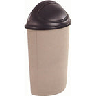 Untouchable Containers, Untouchable Half Round Container, Dimensions L" x W" x H", 21 x 11 x 28-Untouchable Half Round Container