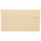 JAM Paper #6 3/4 Commercial Coloured Envelopes - 3.625" x 6.5" - Ivory - 50 Pack-Colour: Ivory