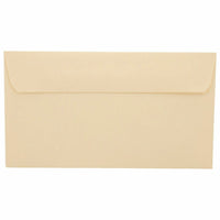 JAM Paper #6 3/4 Commercial Coloured Envelopes - 3.625" x 6.5" - Ivory - 50 Pack-Colour: Ivory