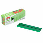 JAM Paper Colorful Staples - Standard Size - Green - 5000 Pack-Quantity: 5,000 count per box