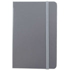 JAM Paper Hardcover Lined Notebook with Elastic Closure, Large, 5.88 x 8.5 Journal, Grey, 2/Pack (340528858g)-Size: Large (5 7/8 x 8 1/2 inches)
