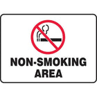 Safety Signs and Identification, Smoking Control, No Smoking Area, SAT031-Language - English