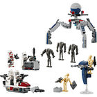 LEGO Star Wars Clone Trooper & Battle Droid Battle Pack - 215 Pieces-Buildable LEGO Star Wars speeder bike with 2 stud shooters