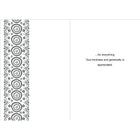 Millbrook Studios 5-3/8" x 7-3/4" Thank You Ever So Much Greeting Cards and Envelopes, 18 Pack (06799)-Card shop quality greeting cards