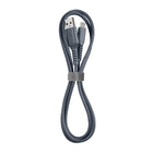 Basic Tech 3ft Type C Cable Charcoal-3 feet in length